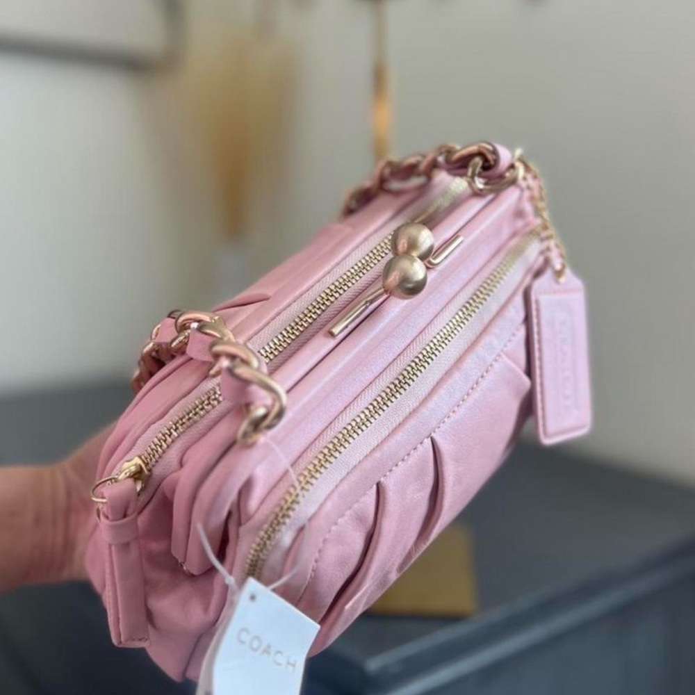 Coach Blush Pink Shoulder Bag - Picture 4 of 7